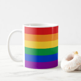 LGBTQフラグカラー コーヒーマグカップ