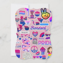 LGBTQフラットカード