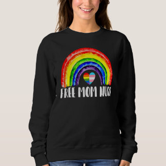 LgbtqフリーマムハグゲイプライドLgbt Ally Rainbow Mo スウェットシャツ
