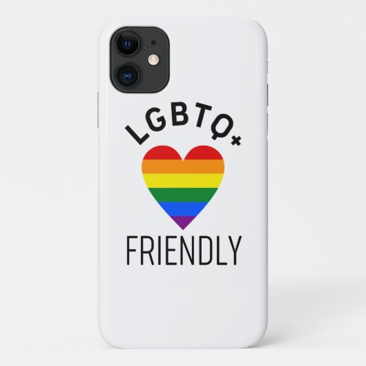lgbtqフレンドリープライド国旗のシンボルラブゲイlgbt rai Case-Mate iPhoneケース (裏面)