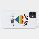 lgbtqフレンドリープライド国旗のシンボルラブゲイlgbt rai Case-Mate iPhoneケース (裏面(横))
