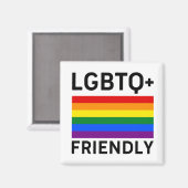 lgbtqフレンドリープライド国旗の記号トランスセクシャルゲイl マグネット (正面/裏面)