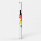 LGBTQブラシストローク虹 Case-Mate iPhoneケース (裏面/右)