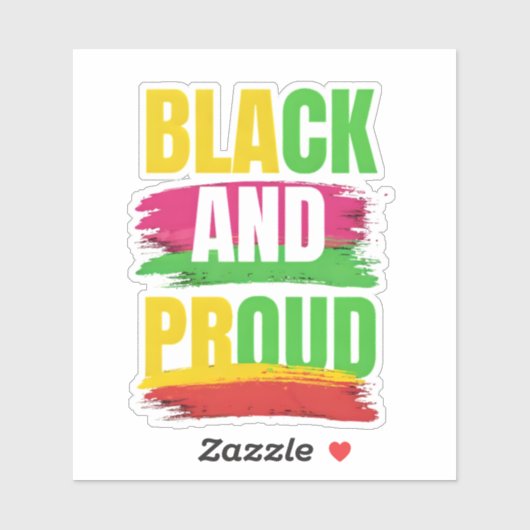 Lgbtqブラックとプライド シール (シート)