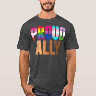 LGBTQブラックプライドアリー誇りを持ったレズビアンゲイBi Trans Tシャツ