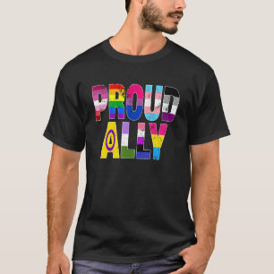LGBTQブラックプライドアリー誇りを持ったレズビアンゲイBi Trans Tシャツ