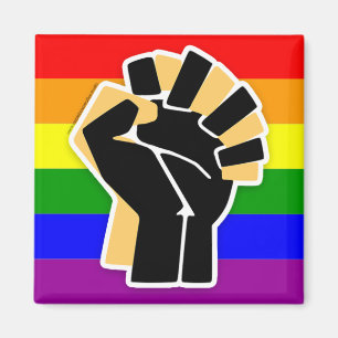 LGBTQブラック·アリ マグネット
