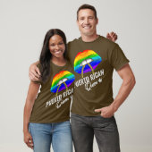 LGBTQプエルトリカクイーンリップチェーンゲイプエルト Tシャツ (ユニセックス)