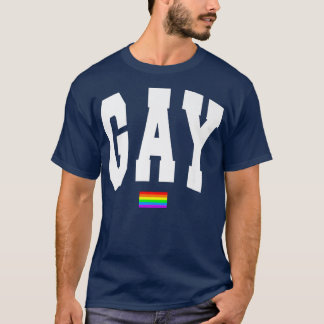 Lgbtqプライドグラフィックレインボー旗人権ホーム Tシャツ