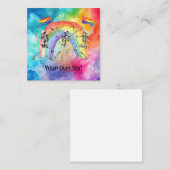 LGBTQプライドノートカード：愛を広める ノートカード (正面/裏面)