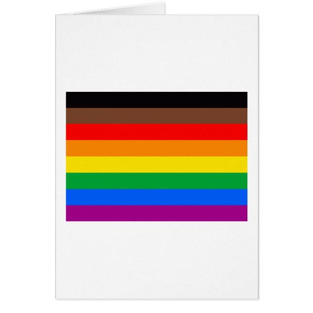 LGBTQプライドフラグ (8色) (正面)