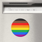 LGBTQプライドフラグ (8色) マグネット (インサイチュ (食洗機))