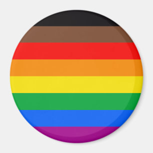 LGBTQプライドフラグ (8色) マグネット