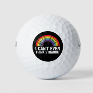 LGBTQプライドマンスにまっすぐ考えられない ゴルフボール