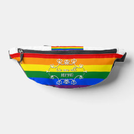 LGBTQプライドマンス すべての人はひとしく人間です ファニーパック