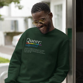 LGBTQプライドレインボー同性愛者 スウェットシャツ