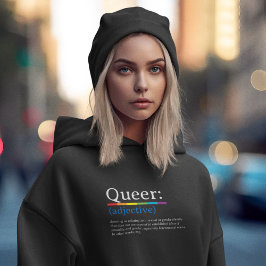 LGBTQプライドレインボー同性愛者 パーカ