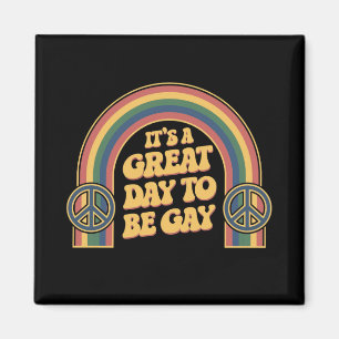 LGBTQプライド月間を祝おう!自分らしく生きることが最高の日 マグネット