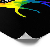 LGBTQプライド月間 おお鹿 クィア ポスター (角)