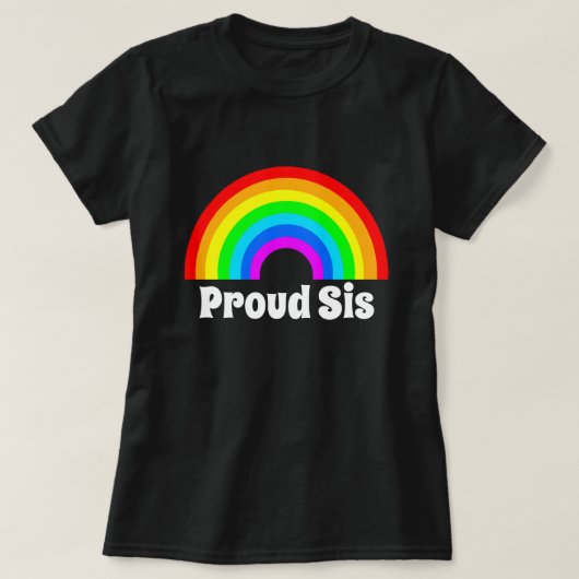 LGBTQプライド お姉さん Tシャツ (デザイン正面)