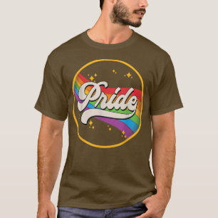 LGBTQプライドLGBT Ally Rainbow FlagゲイレズビアンPri Tシャツ