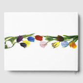 LGBTQプラスチューリップ花 ゲストブック (裏面)