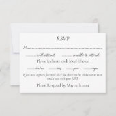 LGBTQプラスチューリップ花 出欠カード (正面)