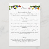 LGBTQプラス チューリップ 花 メニュー (正面)