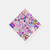 LGBTQペーパーナプキン スタンダードカクテルナプキン (角)