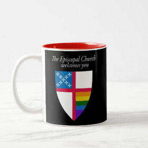 LGBTQマグカップ教会が歓迎 ツートーンマグカップ