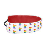 LGBTQミネソタプライドポロ アスレチックヘッドバンド (左)