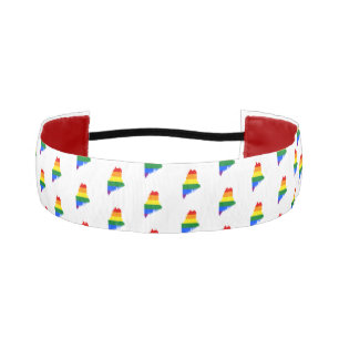 LGBTQメインプライド アスレチックヘッドバンド