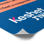 LGBTQユダヤ人ヒーローのポスター – Leslea Newman ポスター (角)