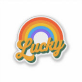 LGBTQラッキーステッカー シール (正面)