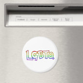 LGBTQラベル | LGBTQ+プライド マグネット (インサイチュ (食洗機))