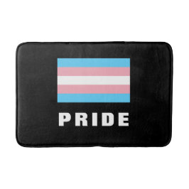 LGBTQレインボントランゲンプライド国旗カスタム文字 バスマット