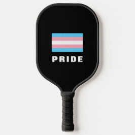 LGBTQレインボントランゲンプライド国旗カスタム文字 ピックルボールラケット