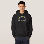 Lgbtqレインボーゲイは良い パーカ (正面フル)