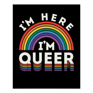 LGBTQレインボーゲイプライド同性愛者 ポスター