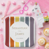 LGBTQレインボーゲイ結婚ズ ペーパープレート (パーティー)