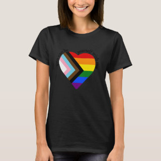 LGBTQレインボーフラッグProで自分になれる Tシャツ