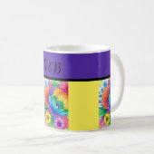 lgbtqレインボーフローラ コーヒーマグカップ (正面右)