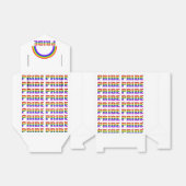 LGBTQレインボープライドビーフボックス フェイバーボックス (折り畳みなし)