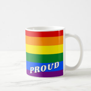 LGBTQレインボープライドマグ コーヒーマグカップ