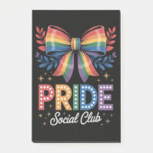 LGBTQレインボーリボン ポストイット (正面)