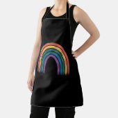 LGBTQレインボー国旗ゲイプライドLGBT認識度同盟 エプロン (インサイチュ)
