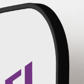 LGBTQレインボー国旗 ピックルボールラケット (左詳細)