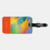 lgbtqレインボー ラゲッジタグ (裏面横)