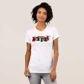 LGBTQレインボー Tシャツ (正面フル)