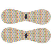 LGBTQレズビアンシルエット&レインボーレディース ソフトボール (パネル)